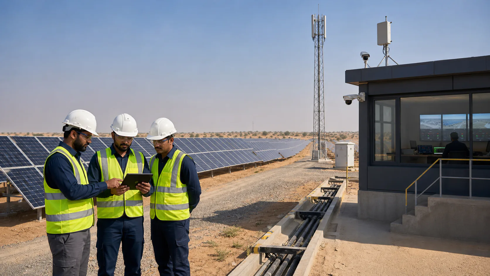 Greenfield Solar Park & Multi-Site Technology Integration