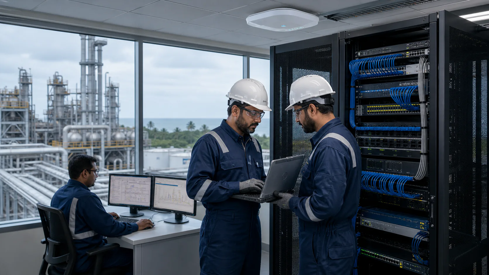 Low-Downtime Plant Network & Wi-Fi 6 Modernization