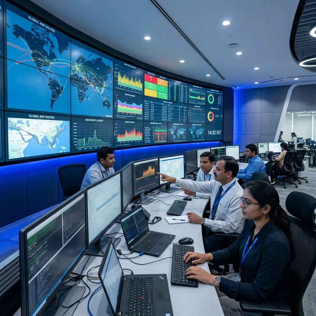 Illustrative data centre operations environment for IT & Data Centres